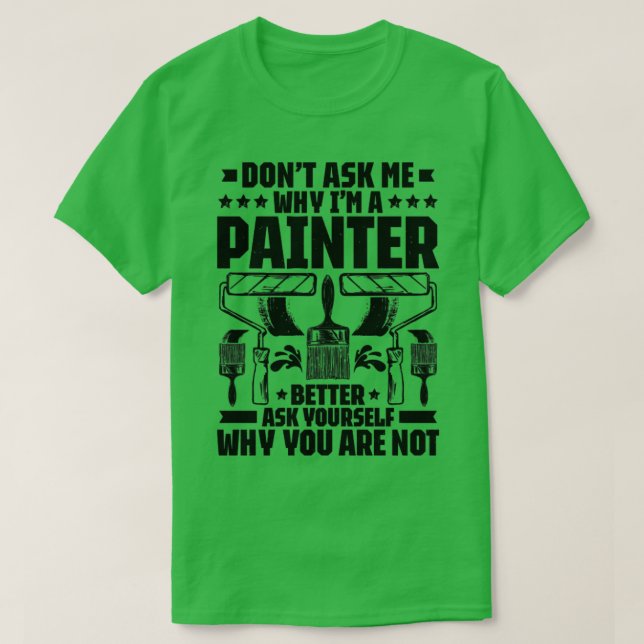 Camiseta Painter House Painter13 (Diseño del anverso)