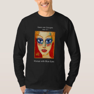 Camiseta Painter Kees Van Dongen Mujer Con Dolor De Ojos Az