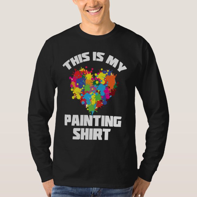 Camiseta Painter Varnisher and Art Artists  2 (Anverso)