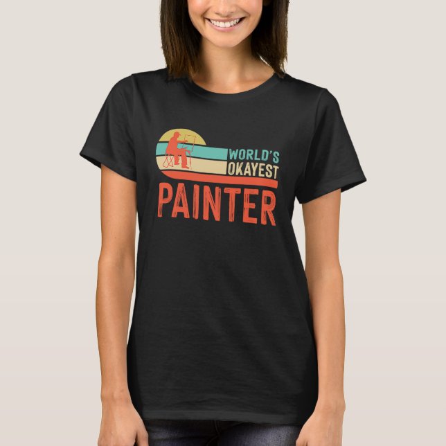 Camiseta Painter Varnisher y artistas de arte 45 (Anverso)
