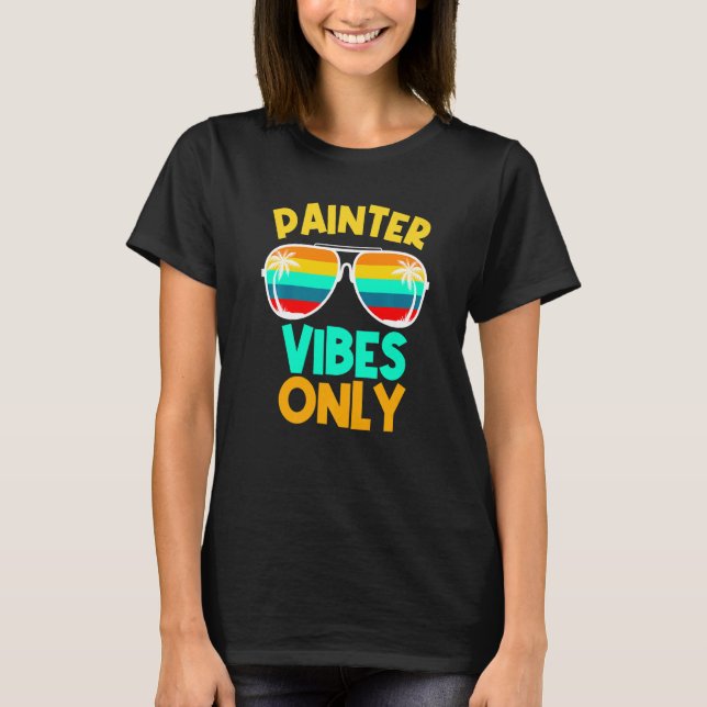 Camiseta Painter Vibes Solo Sale El Jubilado Estudiantil Pi (Anverso)