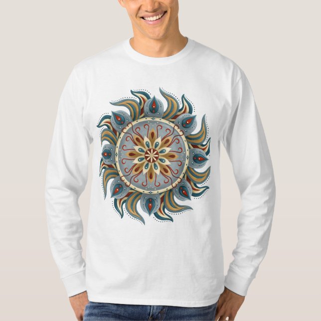 Camiseta Painterly Mandala (Anverso)