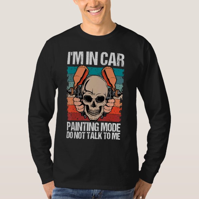 Camiseta Paintin para pulverización automática de vintage c (Anverso)