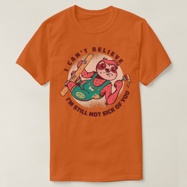 Camiseta Painting Sloth Funny Animal Nap Sloth (Diseño del anverso)