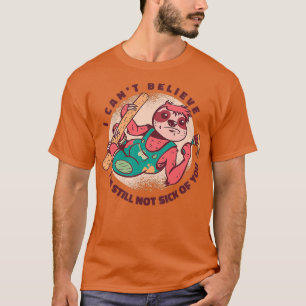 Camiseta Painting Sloth Funny Animal Nap Sloth