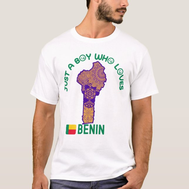 Camiseta País africano de Benín (Anverso)