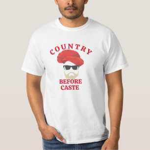 Camiseta País antes de casta PM indio Modi
