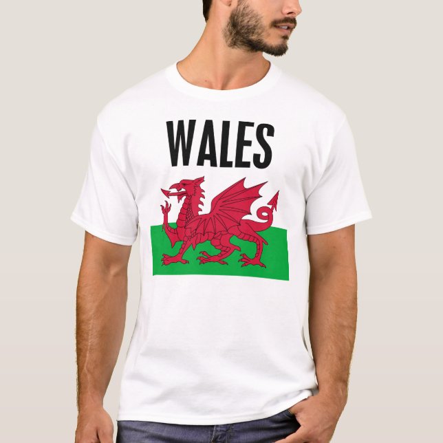 Camiseta País de Gales (Anverso)