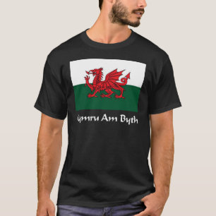 Camiseta País de Gales - bandera de Cymru Byth