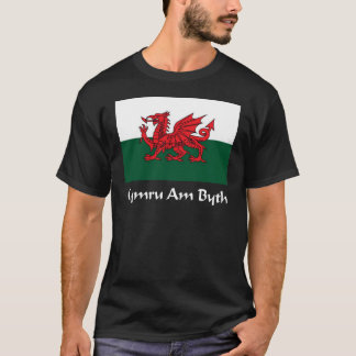 Camiseta País de Gales - bandera de Cymru Byth