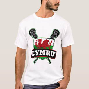 Camiseta País de Gales Galés LaCrosse