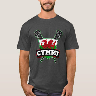 Camiseta País de Gales Galés LaCrosse