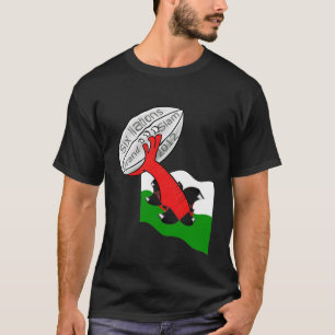 Camiseta País de Gales seis Grand Slam 2012 de las nacione
