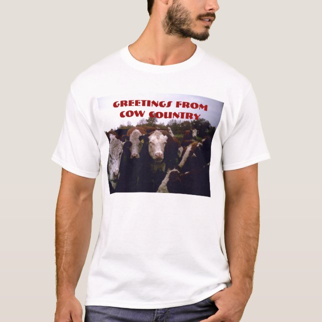 Camiseta País de la vaca (Anverso)