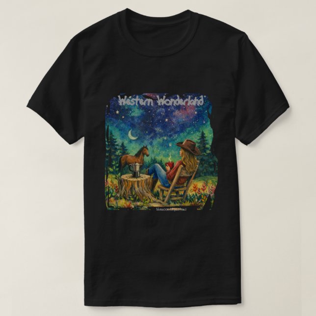 Camiseta País de las Maravillas (Diseño del anverso)