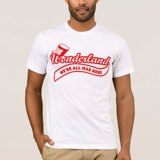 Camiseta País de las maravillas del equipo (rojo)