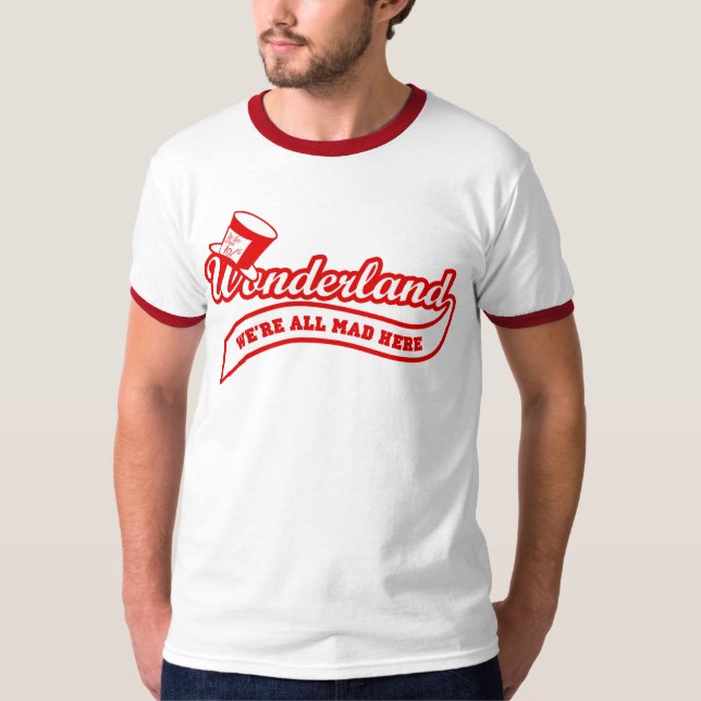 Camiseta País de las maravillas del equipo: Sombrerero (Anverso)