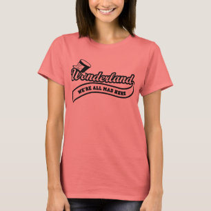 Camiseta País de las maravillas del equipo:  Sombrerero