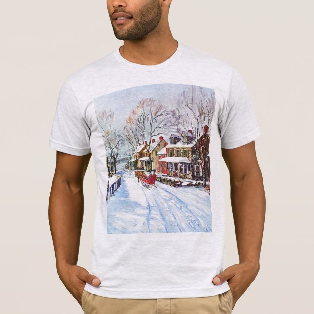 Camiseta País de las maravillas del invierno (Anverso)