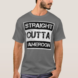 Camiseta País de origen de viajero fuera de Camerún