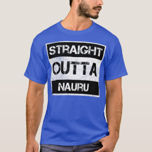 Camiseta País de origen viajero de Nauru Expatriado N