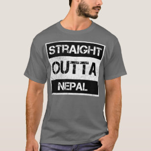 Camiseta País de origen viajero extranjero de Nepal extranj