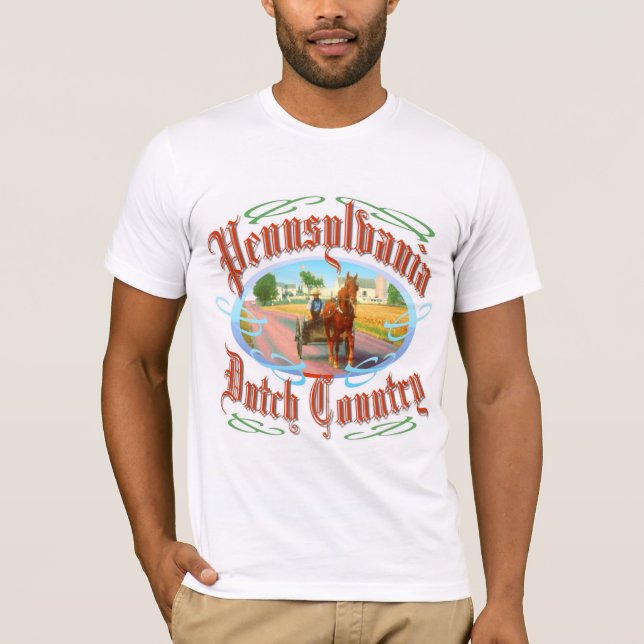 Camiseta País del dialecto de Pennsylvania (Anverso)