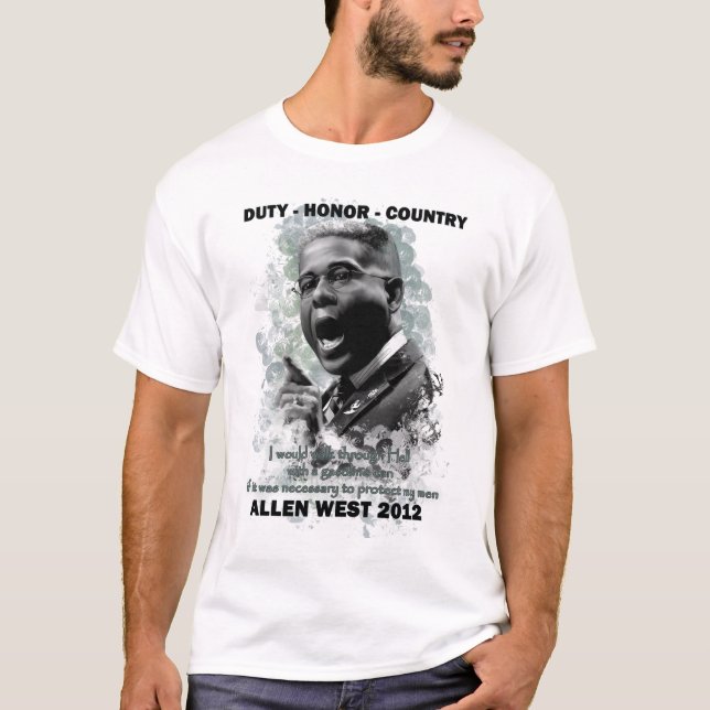 Camiseta País del honor del deber (Anverso)