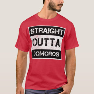 Camiseta País extranjero de las Comoras viajero extranjero