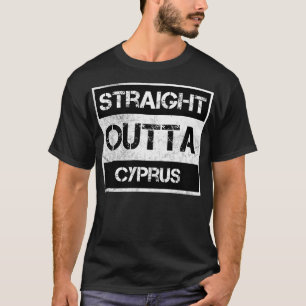 Camiseta País extranjero de origen viajero de Chipre extran