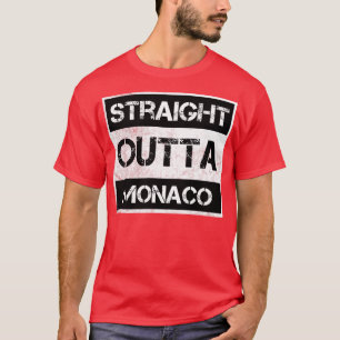 Camiseta País extranjero viajero de Mónaco extranjero extra