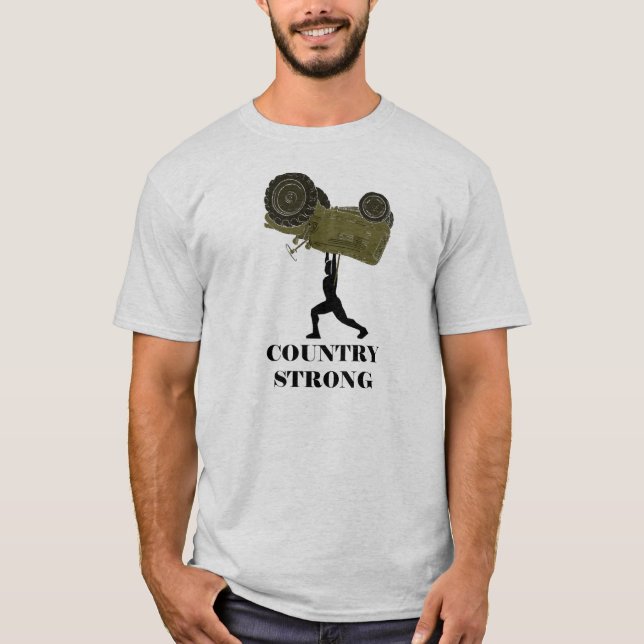Camiseta País fuerte (Anverso)