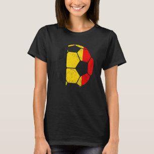 Camiseta País hincha belga del fútbol mundial de Bélgica