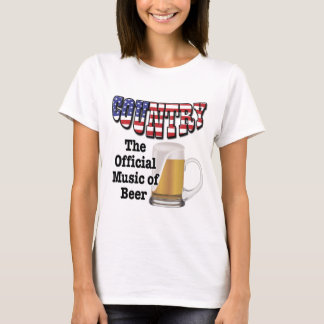 Camiseta País: La música oficial de la cerveza