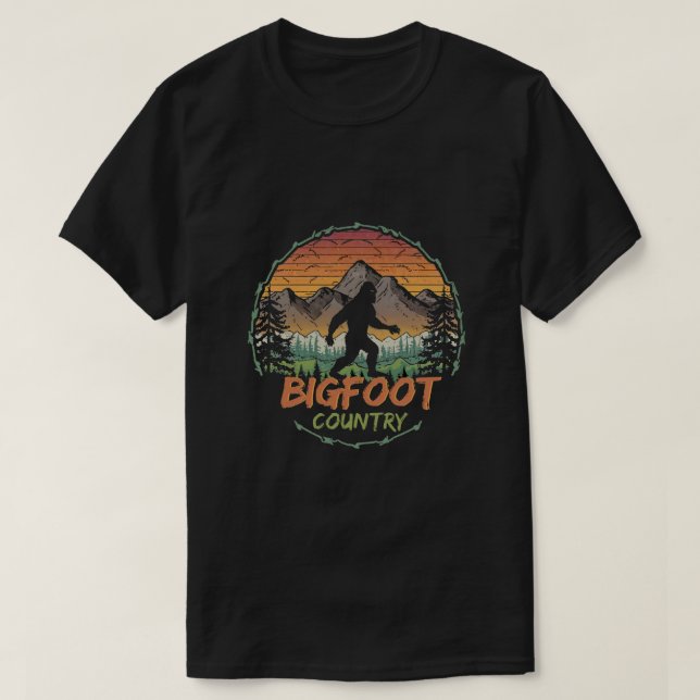 Camiseta País más grande de Sasquatch (Diseño del anverso)
