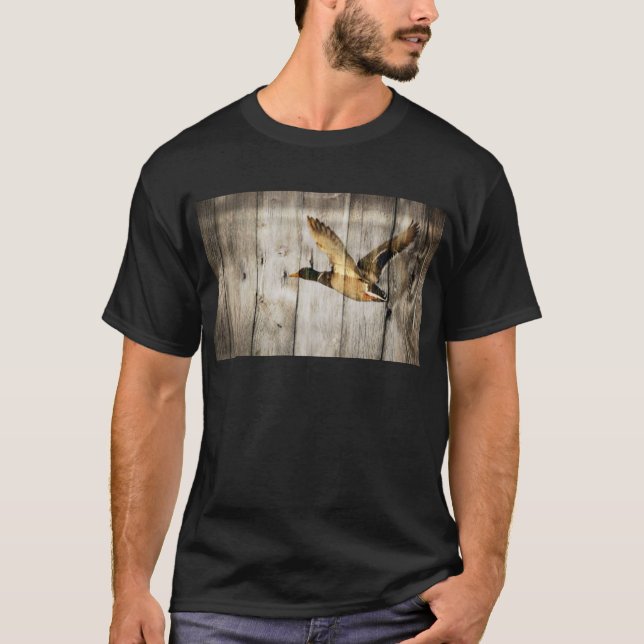 Camiseta País occidental de madera del granero rústico que (Anverso)