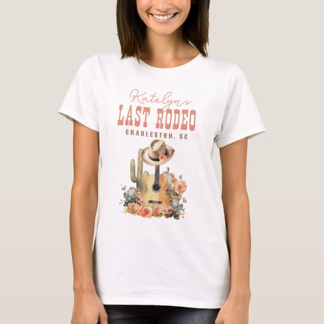 Camiseta País Occidental Último Rodeo Fin de semana de solt (Anverso)