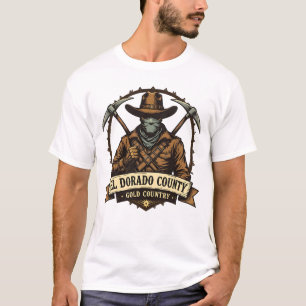 Camiseta País Oro del Condado de El Dorado - Bandit badge