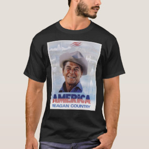 Camiseta País Reagan de Estados Unidos - Vintage campaña de