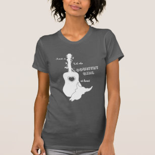 Guitarra Lago Sombra Amor Guitarra Musico Camiseta Camiseta 