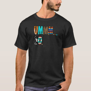Camiseta País sarcástico Ummm No cuero de vaca occidental