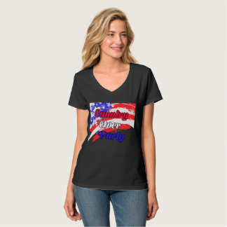 Camiseta País sobre el fiesta