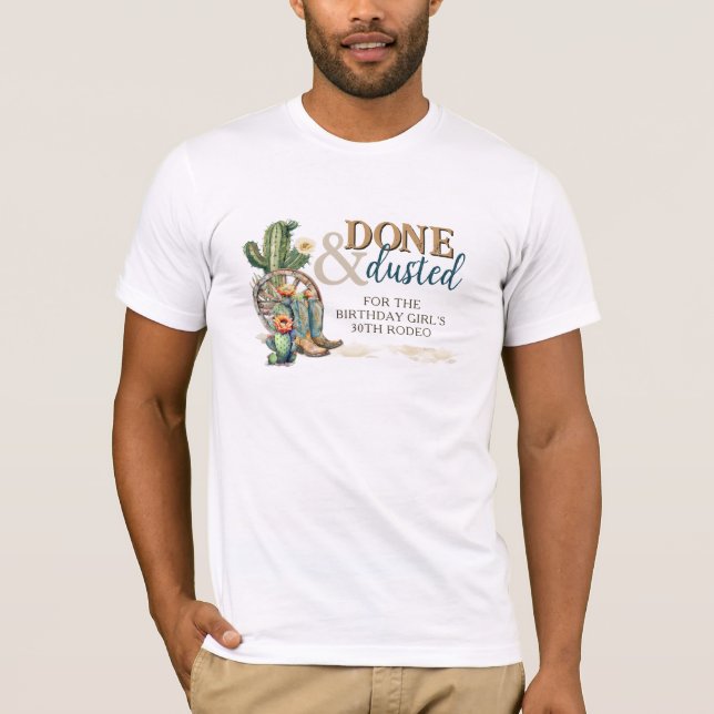 Camiseta País terminado y derrocado: Novia occidental de cu (Anverso)