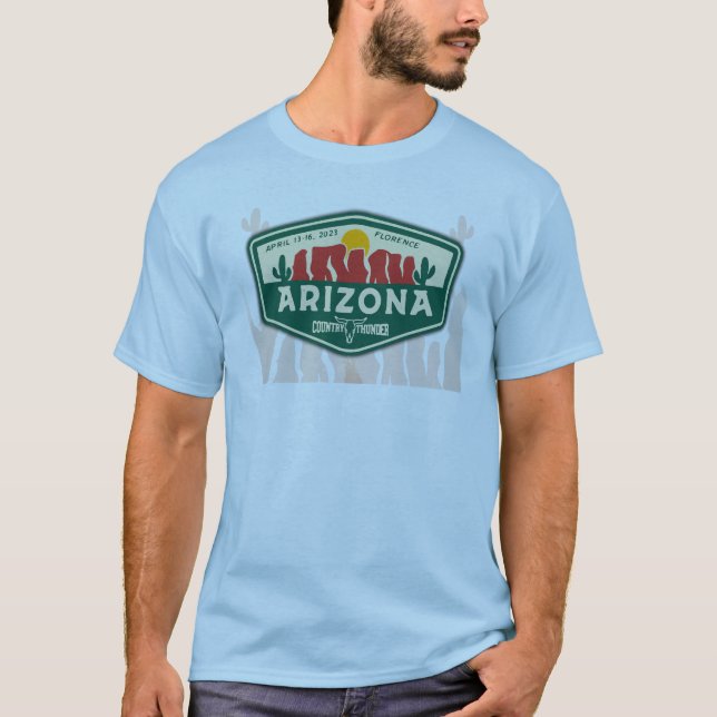 Camiseta País Thunder Arizona 2023 (Anverso)