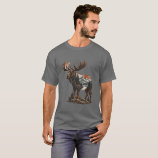 Camiseta Paisaje agreste de Moose Mountain