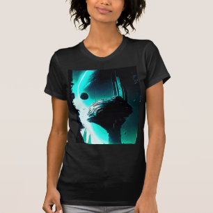 Camiseta Paisaje alienígena de ciencia ficción 103
