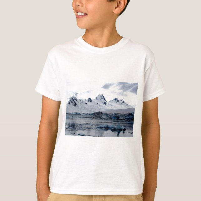 Camiseta Paisaje antártico (Anverso)