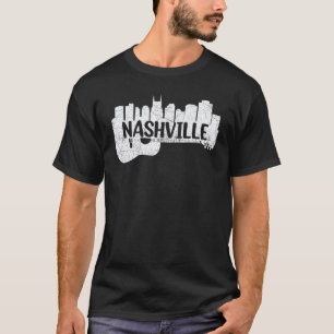 Camiseta Paisaje celestial de Nashville Música country de T