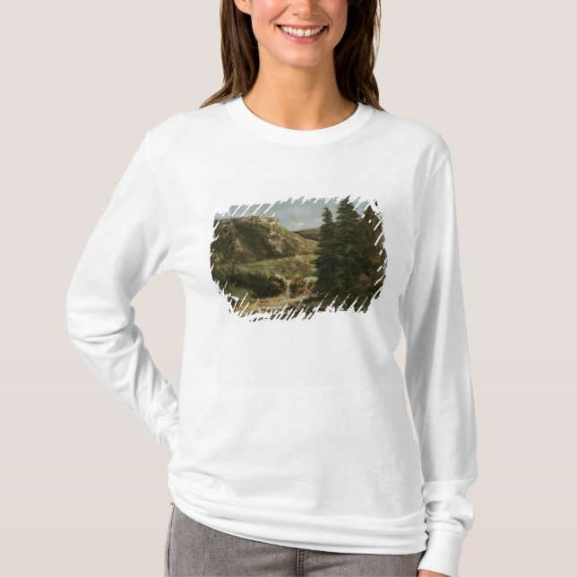 Camiseta Paisaje cerca de Ornans, c.1858 (Anverso)
