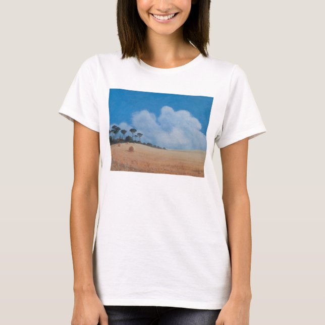Camiseta Paisaje cerca de Paganico 2012 (Anverso)
